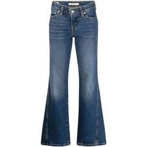 Levis Demi Curve Jeans Size 26 Womens Mid Rise Blue Denim Flare Leg NEW